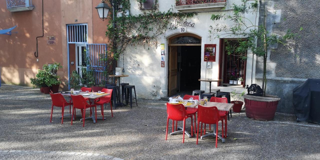 Bed and Breakfast Le Mimosa Saint-Saturnin-de-Lucian Esterno foto